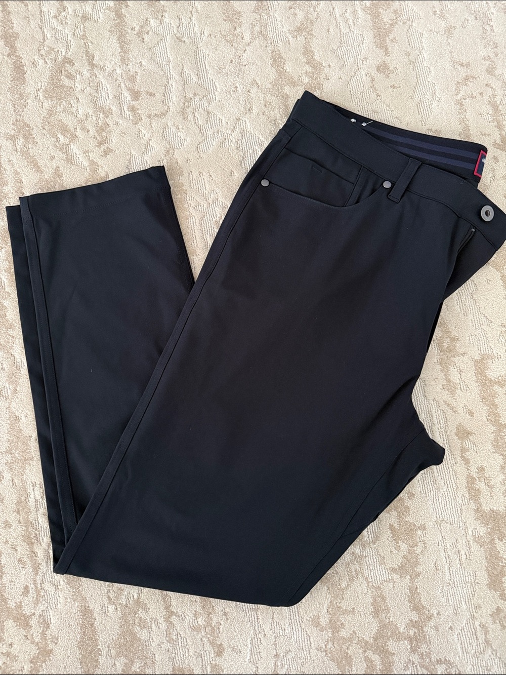 Untuckit performance 5 pocket pant - black 36/32